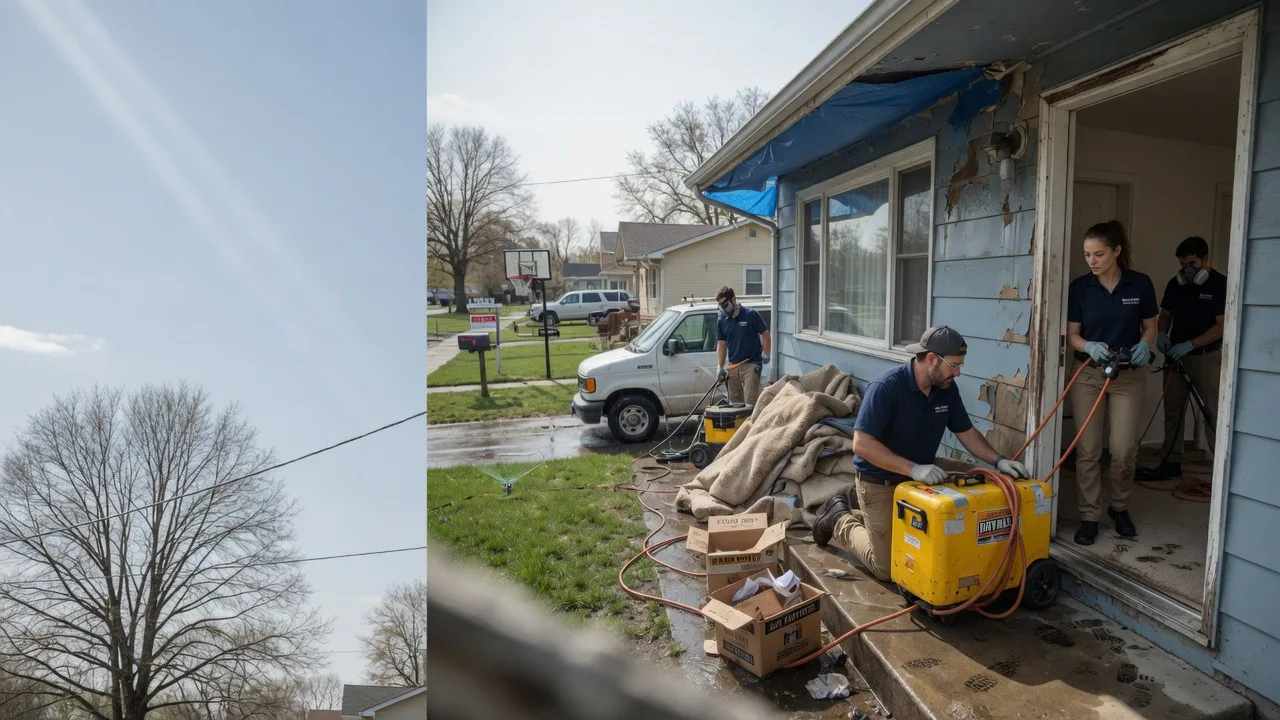 Basement Flood Cleanup in Rogers, NE near me